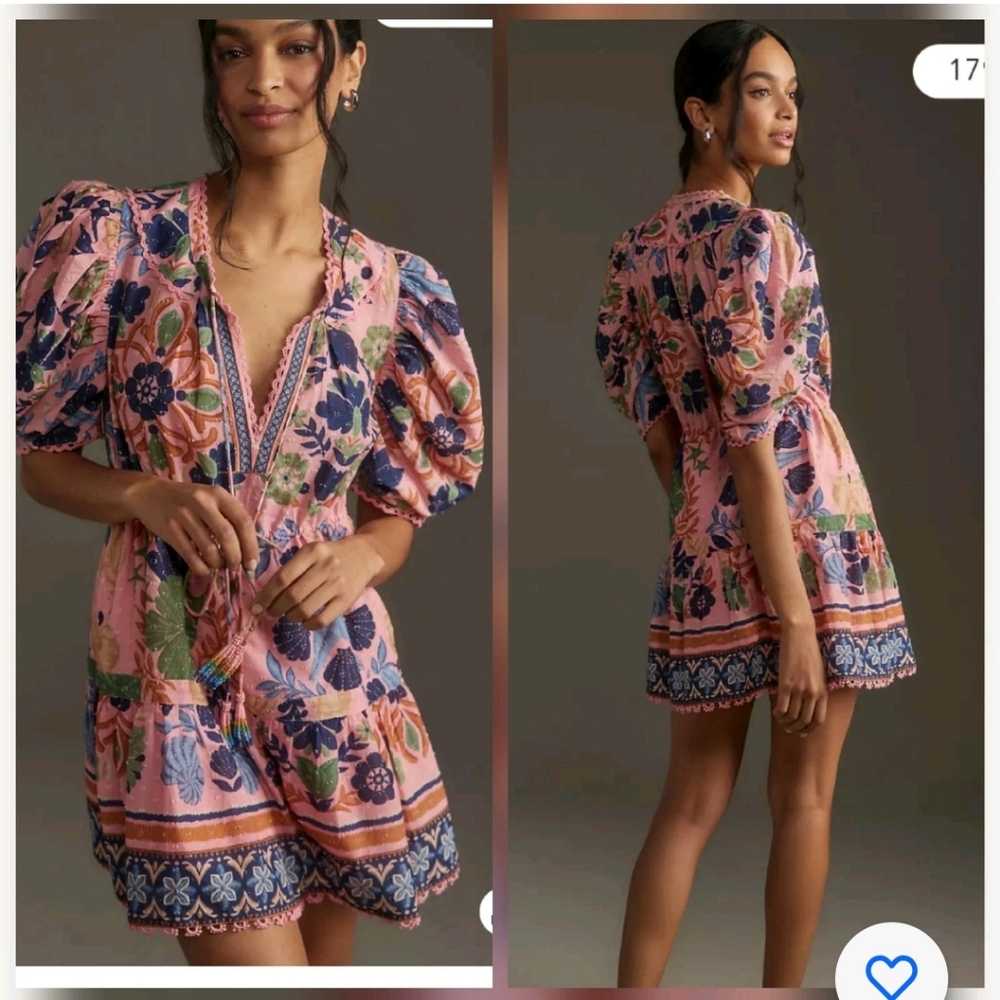 Farm Rio Seashell Minidress - Picture 3 of 9
